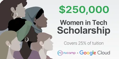 Nucamp Women in Tech Scholarship